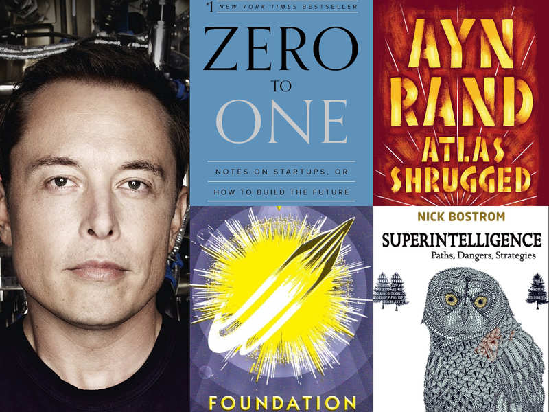 20 books Tesla CEO Elon Musk wants you to read